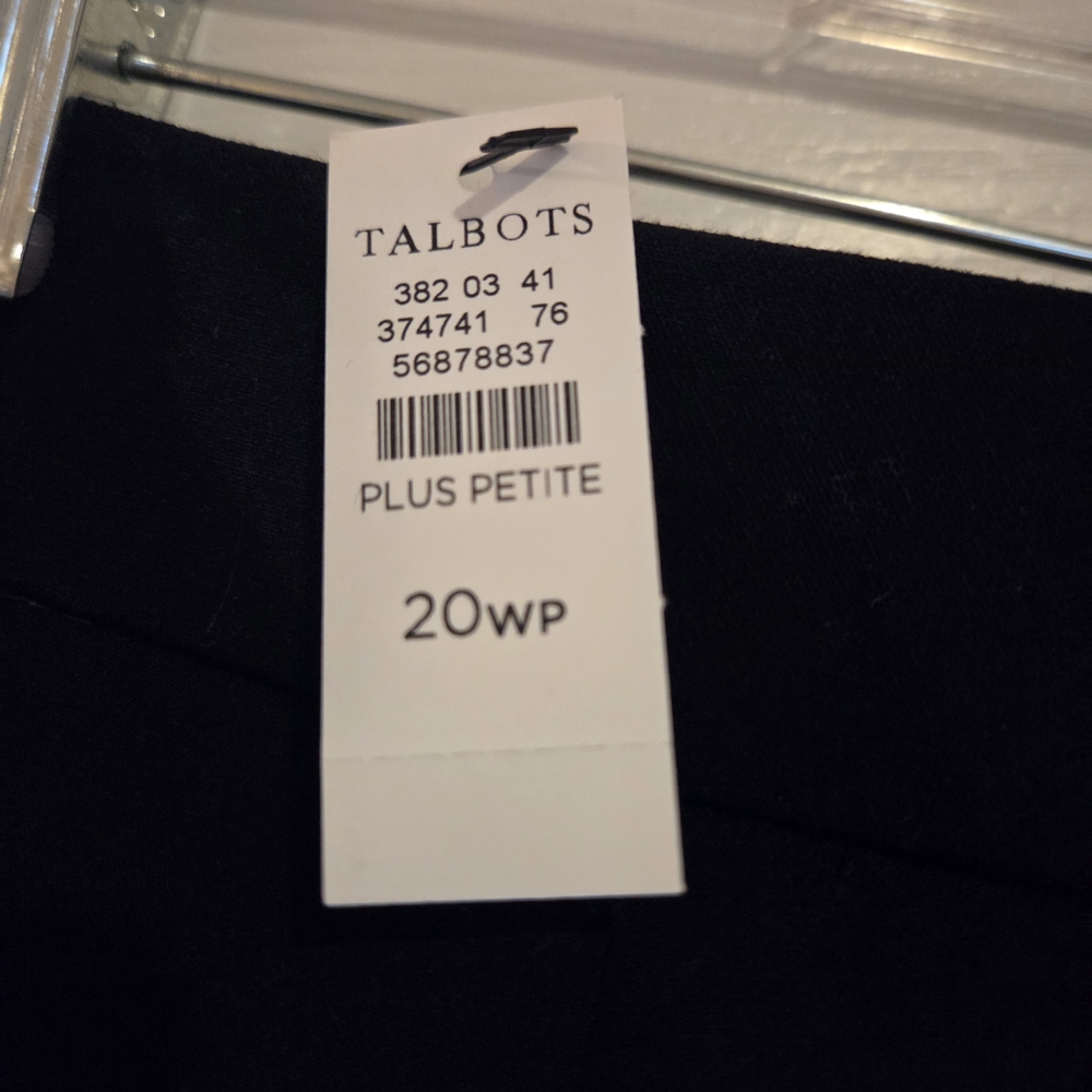 Talbots Black Plus Petite Pants
